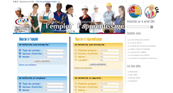 Desktop Screenshot of bourse-emploi-apprentissage.cma94.com